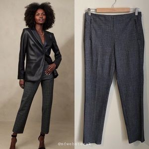 Banana Republic Herringbone Straight Ankle Pant